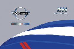 1996 Corvette Owner's Manual