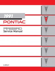 1991 Pontiac Firebird Service Manual