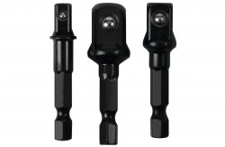 Hylsadapter 1/4, 3/8, 1/2