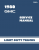 1980 GMC Light Duty Trucks Service Manual