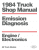 1984 Ford Truck Engine / Electronics & Emissions Diagnosis Manual