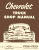 1954 - 1955 Chevy Truck Shop Manual - 1st Series (Includes 1955 1st Series Supplement)
