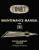 1961 Comet Maintenance Manual