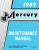 1959 Mercury Maintenance Manual