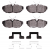 Bromsbelägg Fram Mustang 2005-2014