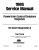 1995 Ford Car & Truck Powertrain Control / Emissions Diagnosis Service Manual - OBD-II