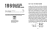 1969 Ford F-Series Truck, Bronco, Econoline, P-, B-,& T-Series Wiring Diagrams Manual