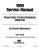 1995 Ford Car & Truck Powertrain Control / Emissions Diagnosis Service Manual OBD-I