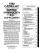 1980 Cadillac 4.1L V-6 Shop Manual Supplement to 1980 Cadillac Service Manual