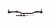 Centerlink styrstag 13/16" Chevelle , Skylark 1964, Cutlass 65-66, LeMans 64-65
