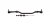 Centerlink styrstag 13/16 Chevelle , Skylark 1964, Cutlass 65-66, LeMans 64-65