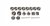 Reparationssats Centerlink parallellstag Cadillac 1955-60