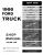 1966 Ford Truck Shop Manuals