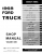 1968 Ford Truck Shop Manual