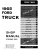 1965 Ford Truck Shop Manual