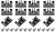 Clips bakre kromlist vid Cab GM 1967-72