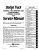 1966 Dodge Truck 100-800 Service Manual