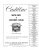 1964-1969 Cadiillac Master Parts List