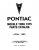 1968-1975 Pontiac Chassis & Body Parts and Illustrations Catalogs