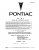 1984-1988 Pontiac P Parts and Illustration Catalog