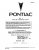 1990 Pontiac Firebird Parts and Illustration Catalog