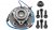 Hjulnav fram 5 bult Dodge 1500 RAM 2012-22