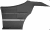 1968-69 Dörrpanel bak PAD Cutlass Holiday Coupe