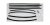 Skraplistsats 8 delar Cutlass S fastback 1970-72