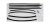 Skraplistsats 8 delar Cutlass S fastback 1970-72