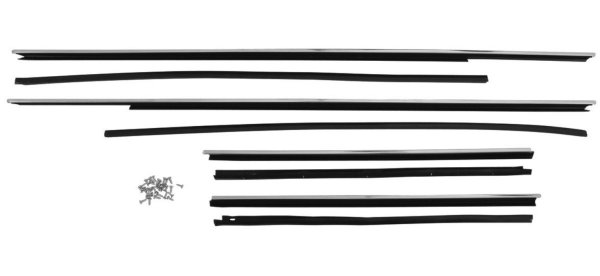 Skraplistsats 8 delar Pontiac Bonneville 4 dr HT 1963-64