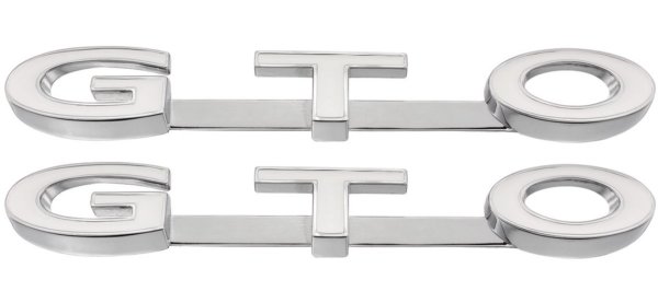 Emblem framskärm Pontiac GTO 1969