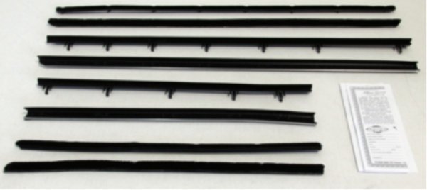 Skraplistsats 8 delar Pontiac LeMans, GTO 2 dr sedan 1966-67