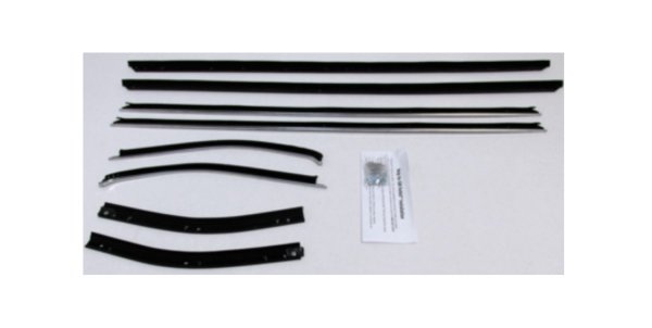 Skraplistsats Oldsmobile Cutlass 2 dr HT 1969-72 option yttre kromlist