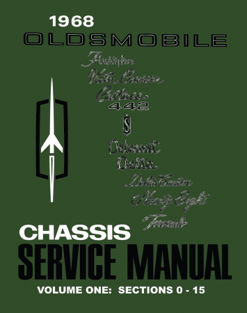 1968 Oldsmobile Chassis Service Manual 