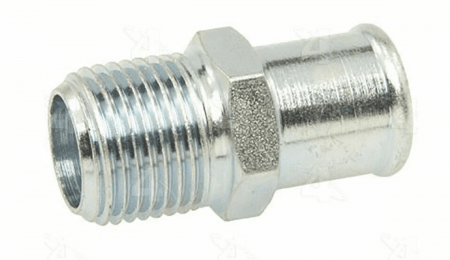 Slangnippel till vattenpump Gänga 1/2 NPT Slangdiameter 3/4 Längd 45mm