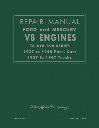 1932-1941 Ford & Mercury Shop Manual