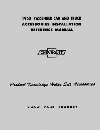 Servicemanual Chevrolet 1960