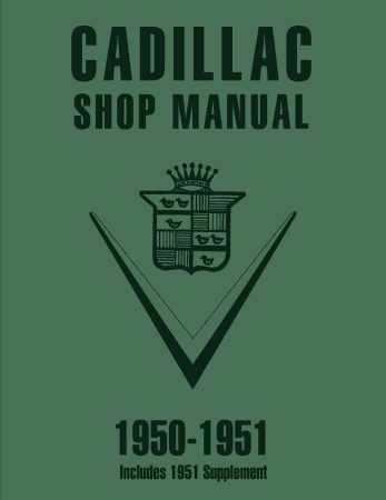 1950-1951 Cadillac Shop Manual