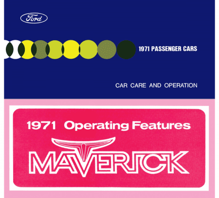 1971 Ford Maverick Owner's Manual