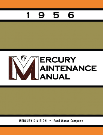 1956 Mercury Maintenance Manual