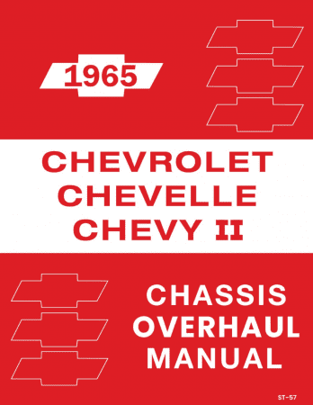 1965 Chevrolet Chassis Overhaul Manual