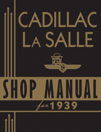 1939 Cadillac LaSalle Shop Manual