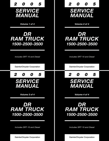 2005 Dodge Ram Truck 1500, 2500, 3500 Service Manual