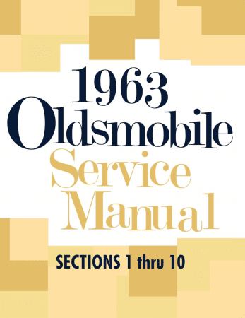1963 Oldsmobile Service Manual 2 volymer