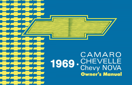 1969 Chevrolet Camaro Owner's Manual - COLOR