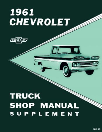 1961 Chevrolet Truck Shop Manual Supplement to 1960 Chevy Truck Shop Manual