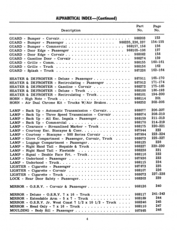 Servicemanual Chevrolet 1960