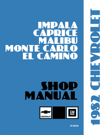 1982 Chevrolet Service Manual