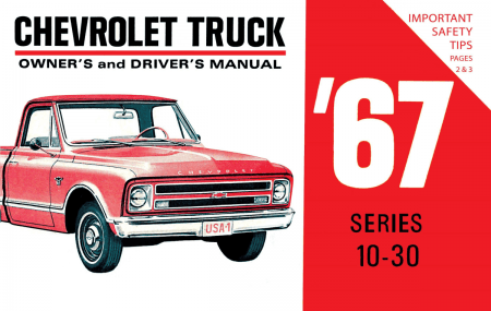 1967 Chevy Truck 10-30 Instruktionsbok