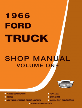 1966 Ford Truck Shop Manuals
